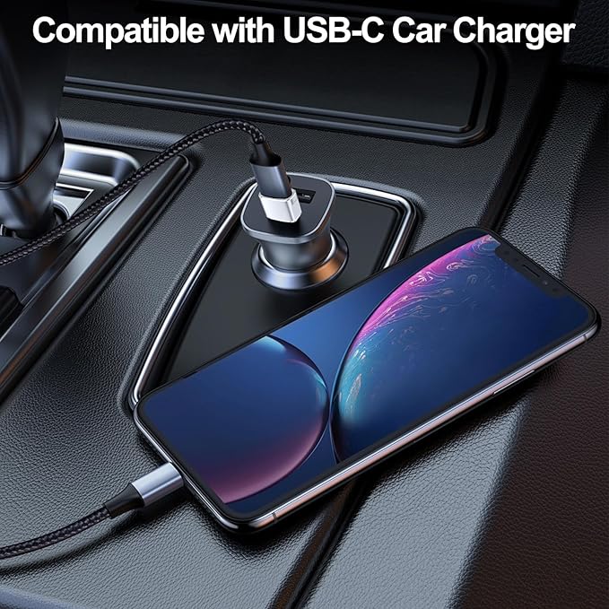 USB to USB C Adapter,Type C Female to A Male OTG Charger Converter for PlayStation 4,Apple Watch Ultra 8 9,iPhone 16 15 14 13 Pro Max,Samsung S24 S23,AirPods,iPad,Car Play-White