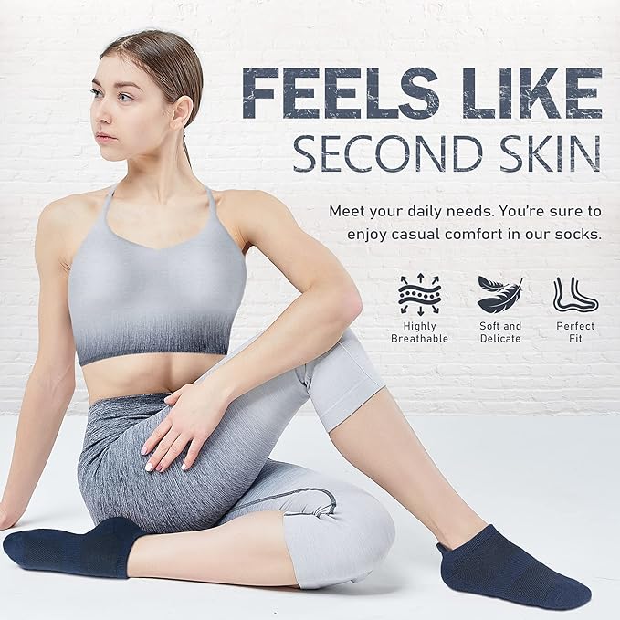NEWZILL 3 Pairs Non Slip Yoga Socks With Grips for Women & Men, Unisex Anti Skid Socks for Pilates Barre Workouts Hospital