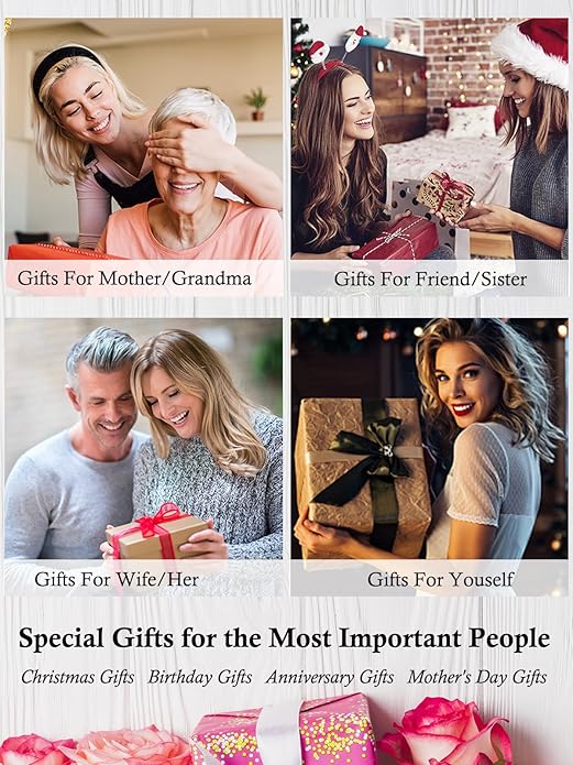 Jade Lotus Necklace for Women 14k Gold Plated Sterling Silver Good Fortune Jade Jewelry Birthday Christmas Gifts for Women Mom Wife