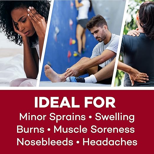 Dealmed Instant Cold Pack – Pack of 6, 4" x 5" Disposable Cold Packs for Injuries, Swelling, Sprains, Muscle Soreness and More, No Refrigeration Single Squeeze Activation