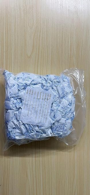 O2frepak 2 Gram(500Packs) Food Grade Moisture Absorber Silica Gel Desiccant Packets for Storage,Desiccant Silica Gel Packs Food Safe for Moisture