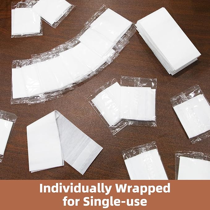 Saranna 45 Pieces Disposable Headbands for Spa Women Elastic Makeup Headbands White Skincare Headband for Face Washing Facial Treatment Hair Wrap Enthusiasts Makeup Artists