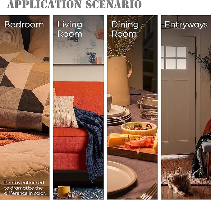 Leools Vintage LED Spiral Filament Bulb T10,11.8inch Long Tubular Dimmable Edison Light Bulbs,E26 Medium Base,Amber Glass,Warm White,2200K,400LM(40W Equivalent),T30 Led Tube Bulb,Pack of 4.