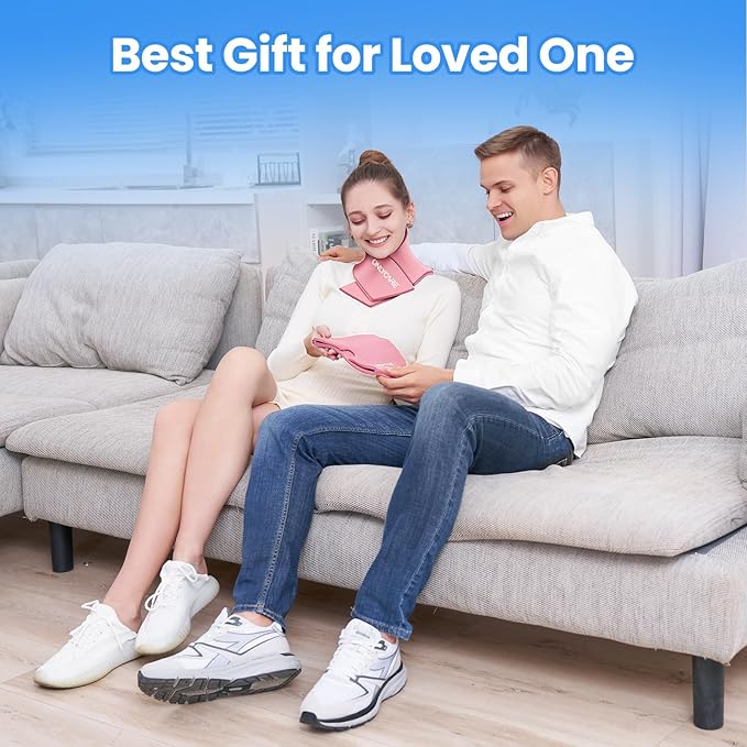 ONLYCARE Migraine Relief Cap and Neck Ice Pack Wrap Gel Set, Upgrade Headache Relief Cap and Shoulder Cold Pack, Hot and Cold Compress, Relief of Pain, Swelling, Office Pressure