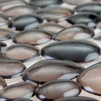 SlipX Solutions Non-Slip Pebble Bath Mat for Shower & Bathtub 38x17 | River Rock Look | Accupressure | Massage Bath Mats for Tub | 188 Suction Cups | Machine Washable, Bronze Pebbles