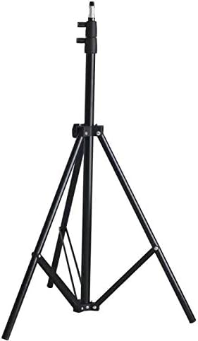 Light Stand, 7-Foot Photography Tripod Stand, Floor Selfie Ring Light Support for Studio, Umbrella, Backdrop, LED Panel, Speedlite Flashes, Reflector, Strobes, Video Lights