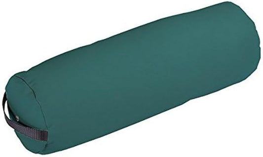 EARTHLITE Bolster Pillow Fluffy – Durable Massage Bolster, 100% PU Upholstery incl. Strap Handle/Professional Quality for Massage Tables/Back Pain Relief