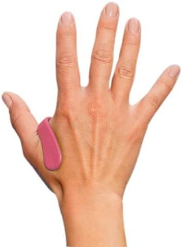Aculief Acupressure Tension Clip - Discreet Portable Wearable & Nurse Essentials - On-the-Go Stress Management - Regular, Pink