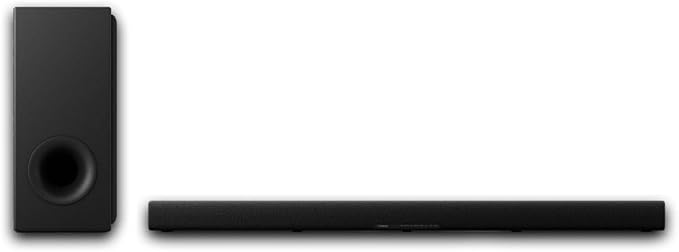 Yamaha True X BAR 40A Dolby Atmos Sound Bar(SR-X40A) True X SUB 100A(SW-X100A) Wireless Subwoofer - Bundle