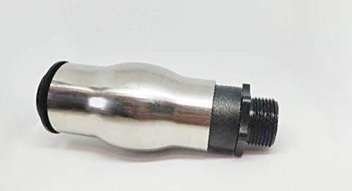 1" DN25 Stainless Steel Frothy Fountain Nozzle, Display Frothy Jet Fountain Nozzle fit for Garden Pond, Landscaping Use, Museum, Library