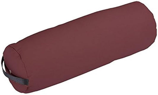 EARTHLITE Bolster Pillow Fluffy – Durable Massage Bolster, 100% PU Upholstery incl. Strap Handle/Professional Quality for Massage Tables/Back Pain Relief