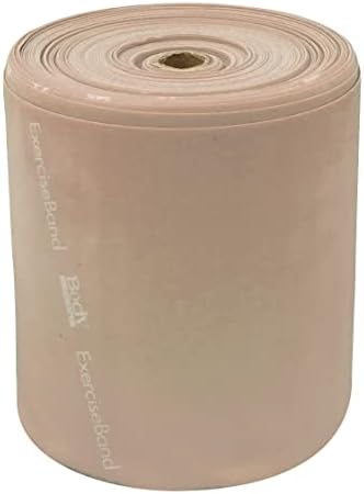 Body Sport Exercise Bands - Resistance Bands in 50 yard Rolls for Fitness, Stretching, or Physical Therapy