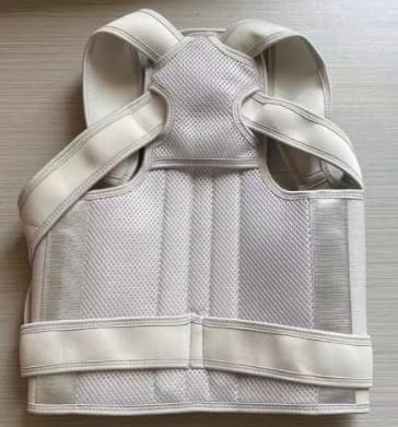 Posture Corrector For Women & Men, Suitable For Indoor And Outdoor Use, Posture Correcting Belt For Hunchback Correction (Grey, Small)