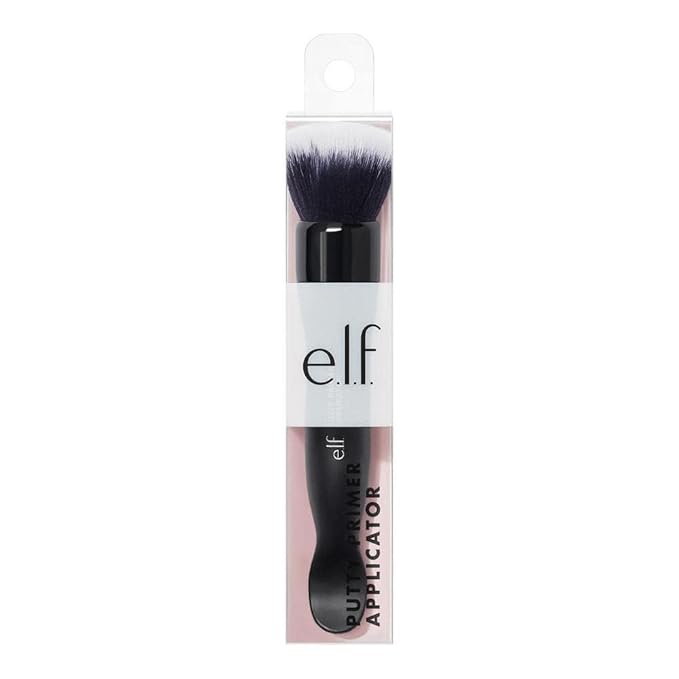 e.l.f. Putty Primer Brush & Applicator, Dual-Ended Makeup Tool For Applying e.l.f. Putty Products, Made With Synthetic Bristles, Vegan & Cruelty-Free