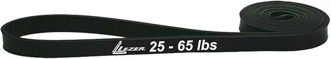 LEZER Resistance Bands - Pull Up Bands for Home Gym Fitness, Stretching, Physical Therapy & Training - Includes Instruction