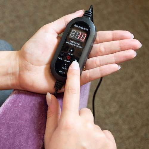 Polar Active Ice 3.0 Cold Therapy Ice Machine System w/Programmable Timer, Extended Coverage Back, Hip and Limb Compression Pad, 16 Quart Cooler, Quiet Pump, Strong Cryotherapy Pain Relief Treatment