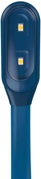 The Original Mighty Bright WonderFlex Rechargeable Book Light, 20 Lumens of Warm Eye-Care Light, 3 Brightness Levels, 45 Hours of Battery Life, Durable, Flexible (Midnight Blue)