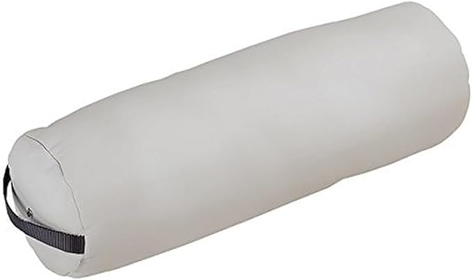 EARTHLITE Bolster Pillow Fluffy – Durable Massage Bolster, 100% PU Upholstery incl. Strap Handle/Professional Quality for Massage Tables/Back Pain Relief