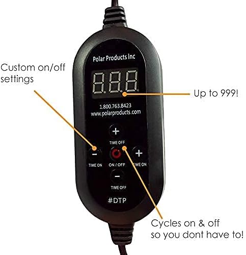 Polar Active Ice 3.0 Cold Therapy Ice Machine System with Programmable Timer, Hand and Wrist Compression Pad, Lightweight 16 Quart Cooler, Quiet Pump, Strong Cryotherapy Pain Relief and Treatment