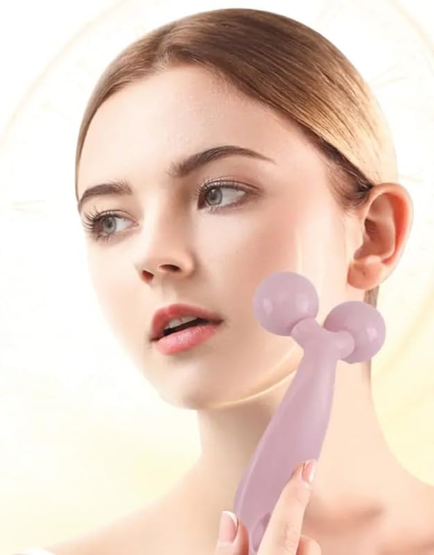 5-in-1 Leg Roller, Massage Roller for Legs, Muscle Roller Stick Trigger Point Muscle Roller (9 Rolls), Dual-Side Finger Massager, Hand-Held Roller, Head Massager, Scalp Massager, 2 Spiky Hand Balls.