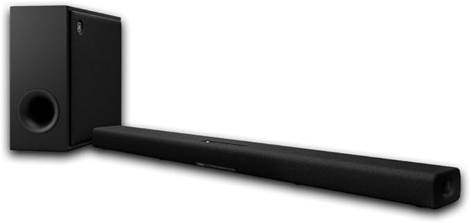 Yamaha True X BAR 40A Dolby Atmos Sound Bar(SR-X40A) True X SUB 100A(SW-X100A) Wireless Subwoofer - Bundle