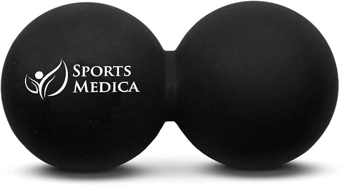 Peanut Massage Ball - Double Lacrosse and Peanut Ball Therapy | Trigger Point Deep Tissue Exercise | Back Muscle Foam Roller for Myofascial Release | Suboccipital Spine Device - Pressure Point