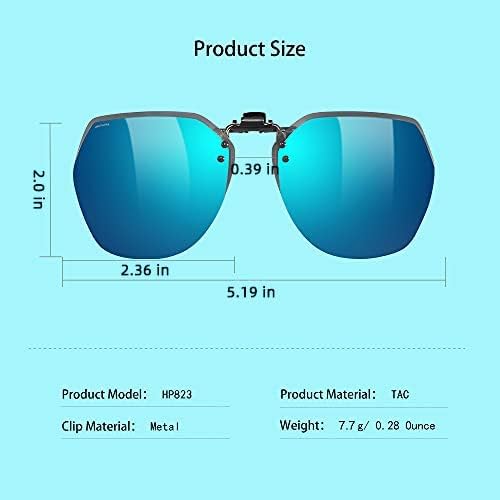 Night Driving Glasses and sunglasses Clip-On, Polarized Glare Reduce, High Definition Vision