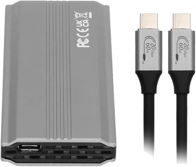 CY Type-C USB3.2 USB4 20Gbps to M-Key M.2 NGFF NVME SATA SSD PCBA Enclosure 2280/2242/2260mm RTL9220