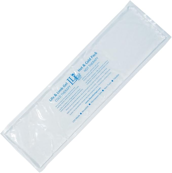 Hot and Cold Thermal Therapy Gel Ice Pack Long 6" x 20" By Life and Limb Gel (2)