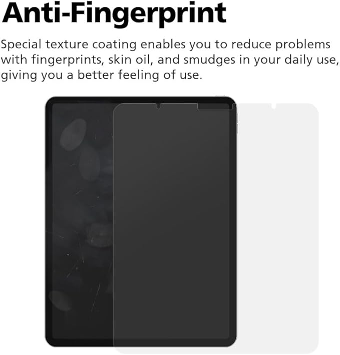 [2 Pack Paperfeel Screen Protector For Samsung Galaxy Tab A8 10.5 Inch, Anti-Glare Matte PET Film for Drawing and Writing Like on Paper, High Touch Sensitivity, Easy Installation