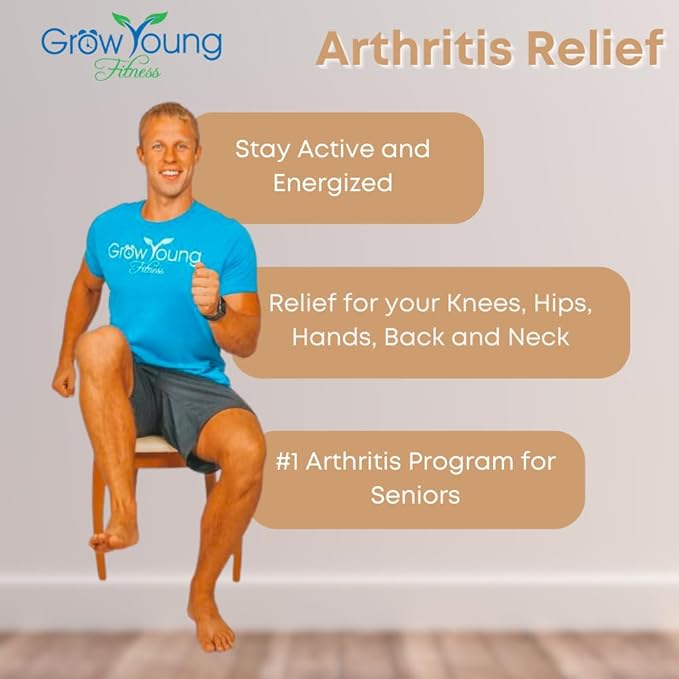 Grow Young Fitness Chapter One Exercise DVDs for Seniors - Low Impact Workouts from Home - Simple, Safe, Effective Workout DVD for Elderly