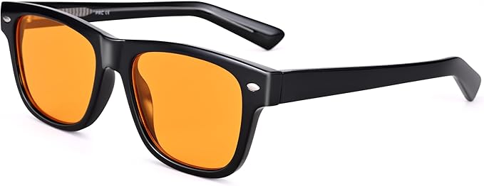 Pro Acme Blue Light Blocking Glasses for Woman Amber Gaming Glasses for Men Computer Glasses for Eyes Strain