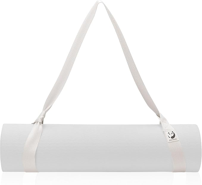 Slim Panda Yoga Mat Straps for Carrying, Adjustable Yoga Mat Carrier, Yoga Mat Sling(Yoga Mat Not Included)