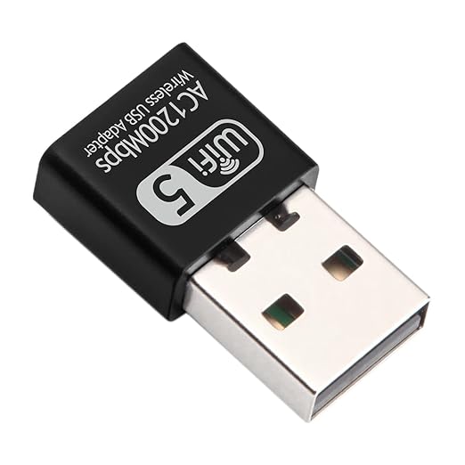 REDLUX 1300Mbps USB WiFi Adapter for PC, AC1300M USB WiFi Dongle 802.11ac Mini Wireless Network Adapter with Dual Band 2.4GHz/5Ghz for Desktop Laptop Support Windows 11/10/8/7/XP, MAC OS, Linux etc