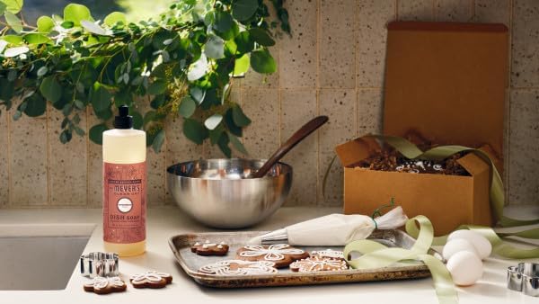 Mrs. MEYER'S CLEAN DAY Dish Soap, Gingerbread, 16 Fl Oz (Pack of 6)