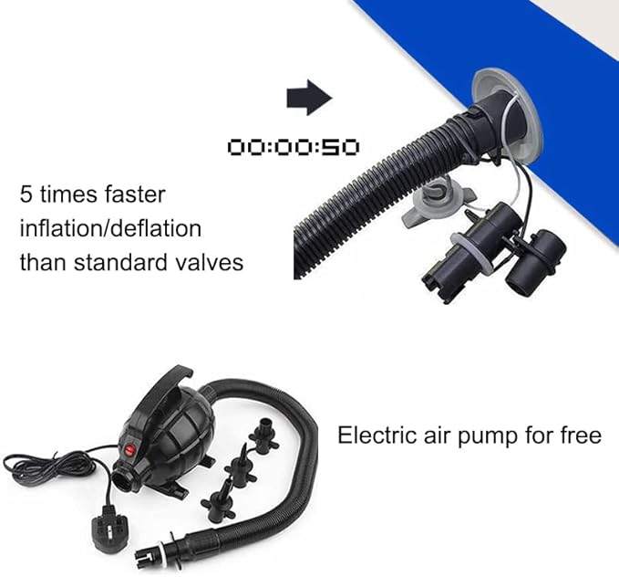 Tuxedo Sailor Inflatable Gymnastics Tumbling Mat Tumble Track Thickness Floor Mat With Electric Air Pump for Gymnastics/Training/Home/Cheerleading/Water/Gym/Yoga