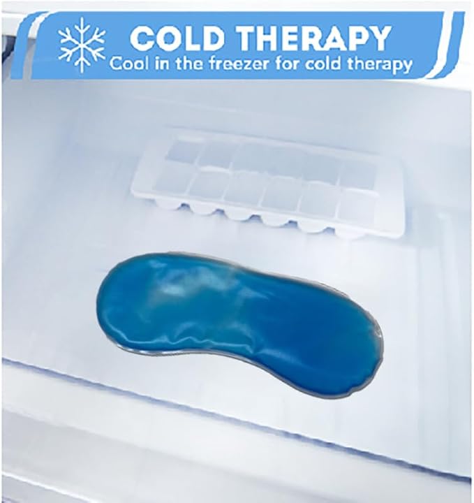 Pink Heated Eye Mask for Dry Eyes, MGD, Blepharitis, Stye Treatment, Warm & Cool Eye Masks, USB Powered, Adjustable, Silk-like Material