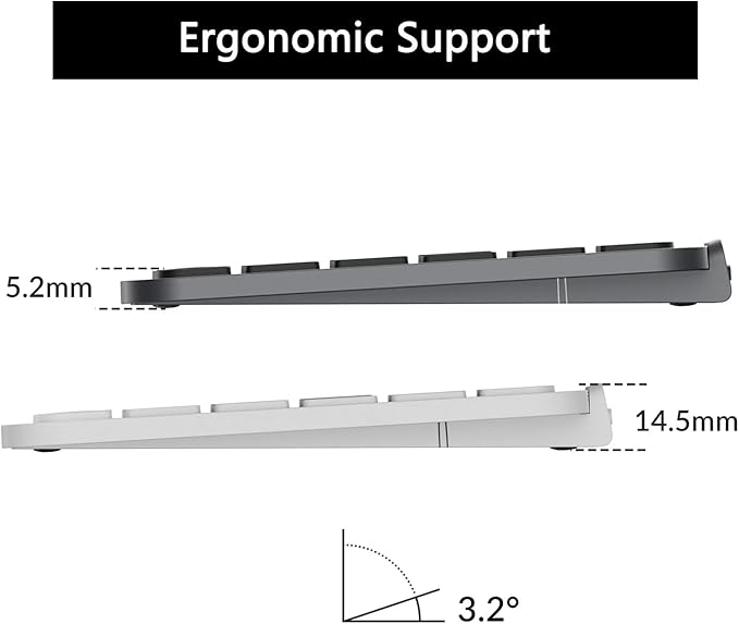 Keychron B6 Pro Full-Size Ultra-Slim Wireless ZMK Custom Keyboard, Triple-Mode 2.4 G/Bluetooth 5.2/Wired Programmable, Lightweight Quiet Key with Numeric Keypad for Mac/Windows, Retro Red