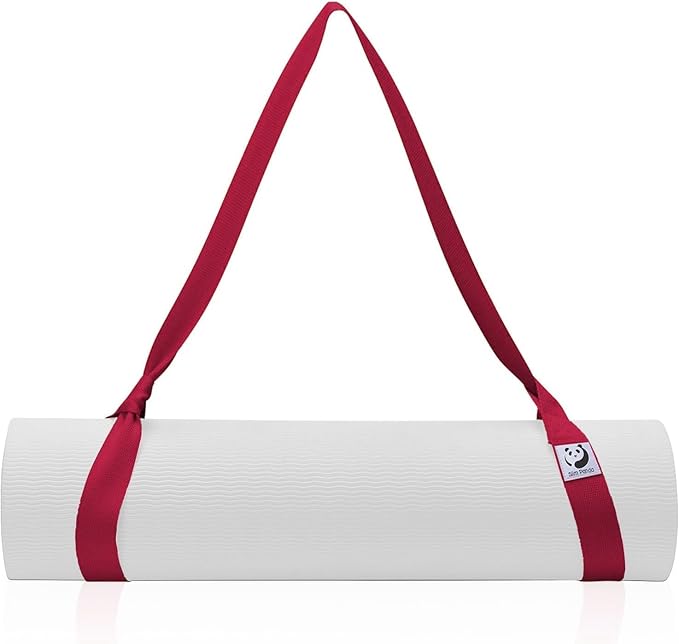 Slim Panda Yoga Mat Straps for Carrying, Adjustable Yoga Mat Carrier, Yoga Mat Sling(Yoga Mat Not Included)