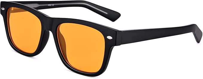 Pro Acme Blue Light Blocking Glasses for Woman Amber Gaming Glasses for Men Computer Glasses for Eyes Strain