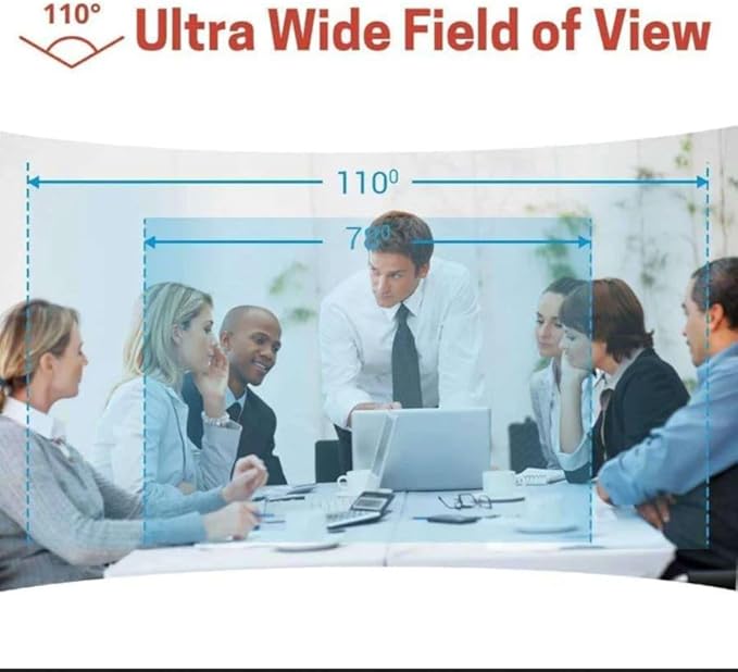 NexiGo N60 1080P Webcam with Microphone, Adjustable FOV, Zoom, Software Control & Privacy Cover, USB HD Computer Web Camera, Plug and Play, for Zoom/Skype/Teams, Conferencing and Video Calling