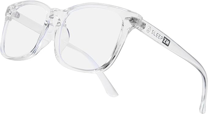 100% Blue Light Blocking Glasses - Women + Men - Better Sleep - Anti Eye Strain Protection - Computer Screens Gaming