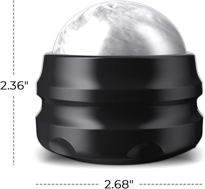 Massage Roller Ball,2-Pack Handheld Massage Therapy and Relax Tool for Sore Muscles,Joint Pain Relief Relaxing,Full Body Deep Tissue Massage