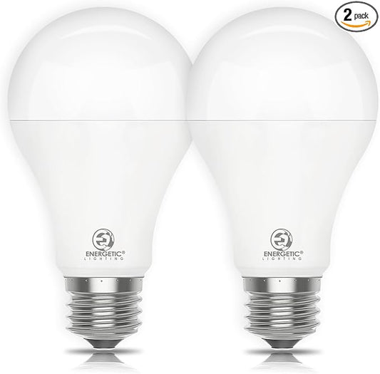 2 Pack 150 Watt Equivalent LED Bulb, Super Bright Light Bulbs 2600LM, Soft White 2700K, A21 LED Light Bulb 20W, Non-Dimmable, E26 Standard Base, LED Bulb for Living Room Bedroom, UL Listed, Damp Rated