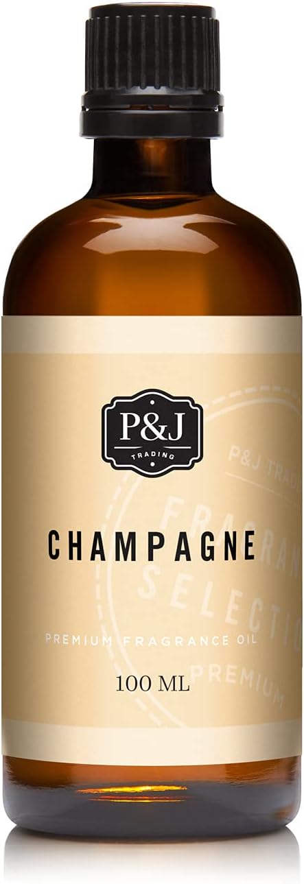 P&J Trading - Champagne Scented Oil 100ml - Fragrance Oil for Candle Making, Soap Making, Diffuser Oil