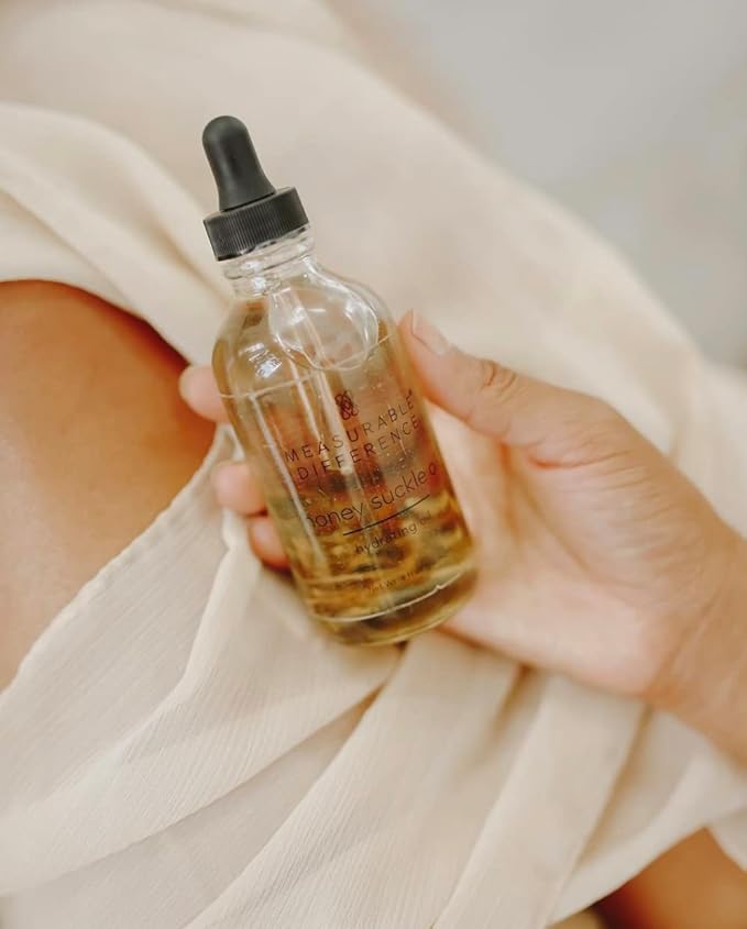 Honeysuckle Oil for Face & Body – Hydrating, Anti-Aging, and Soothing Skin Care for Dry Skin