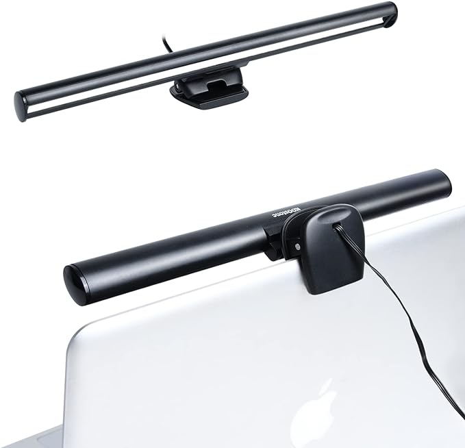 Monitor Light Bar, Computer e-Reading Task Lamp - 3 Color Modes, 10 Brightness Levels, USB Powered