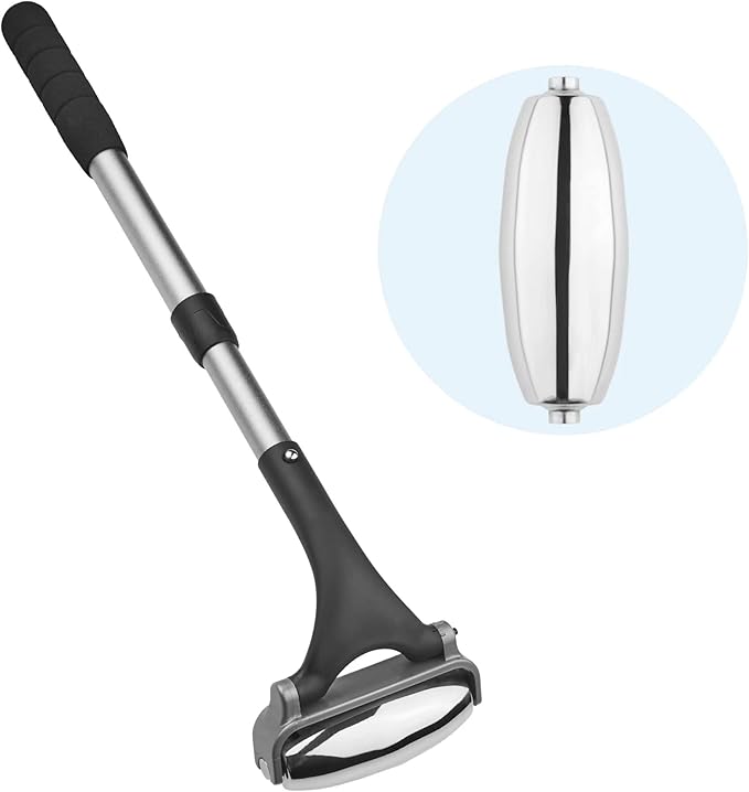 EASACE Cold Massage Roller Ball, Cryosphere Cold Ball, Therapy Ball, Fitness Ice Roller Ball with extention Handle, Relieve Muscle Pain