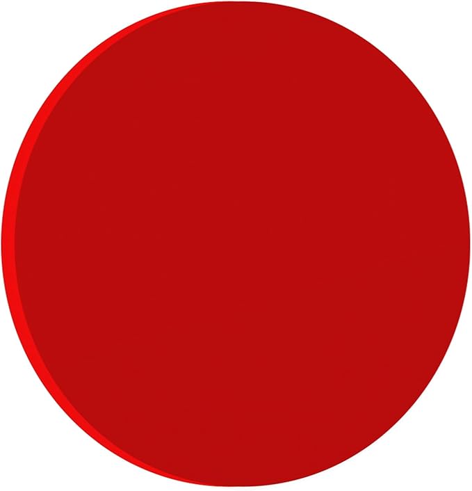 KastLite Red Acrylic Lens Filter for Halo Track Lighting | Track Light Head - Adjust The Color of Your Lighting | Common MR11 Bulb for Spotlight Fixtures