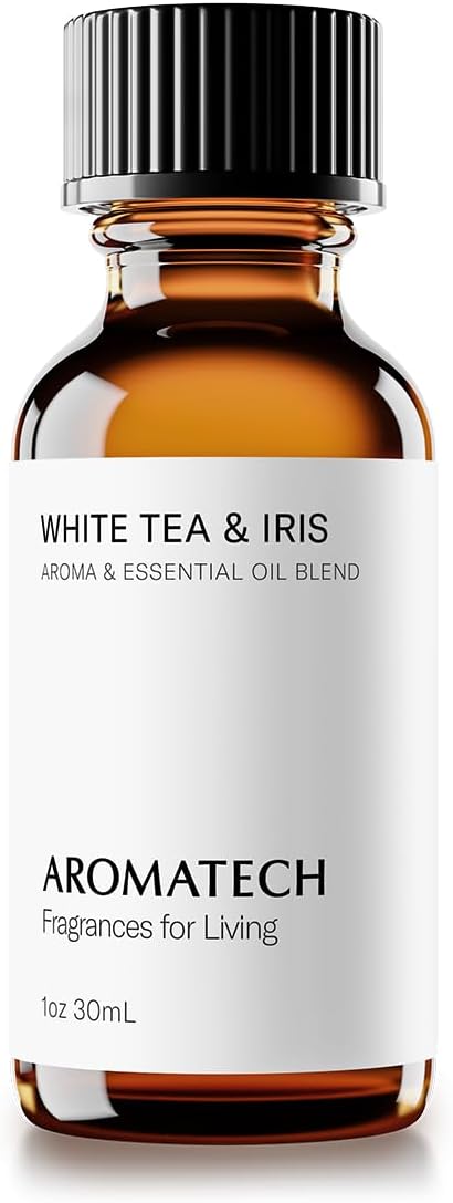 AromaTech White Tea & Iris for Aroma Oil Scent Diffusers - 30 Milliliter